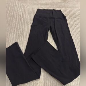 ALO Yoga Black High-Rise Boot Leg Leggings